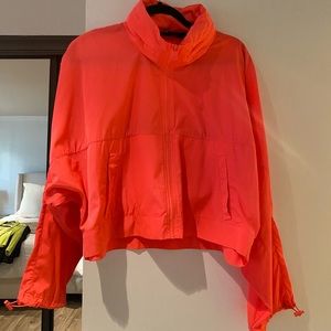 Hot Pink wind breaker from Zara